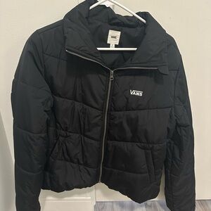 Vans Black Quilted Jacket